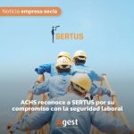 Reconocida por la ACHS: Sertus reafirma su compromiso con la seguridad laboral